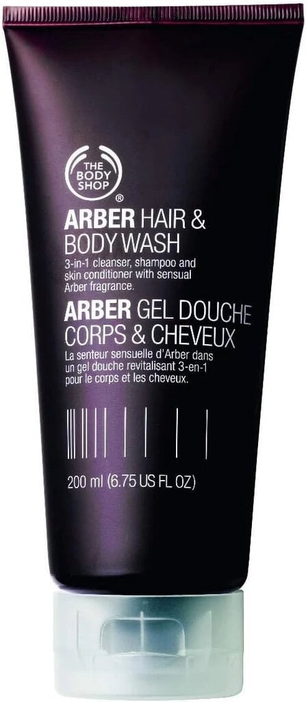 Dušigeel kehale ja juustele Arber (Hair & Body Wash) 200 ml hind ja info | Dušigeelid, õlid | hansapost.ee