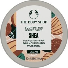 Kehavõi kuivale nahale The Body Shop Shea, 46 g цена и информация | Кремы, лосьоны для тела | hansapost.ee