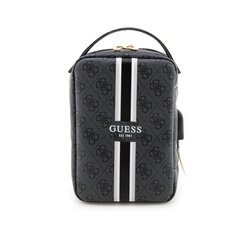 Дорожная сумка Guess PU 4G Printed Stripes Travel Universal Bag Black цена и информация | Косметички, косметические зеркала | hansapost.ee