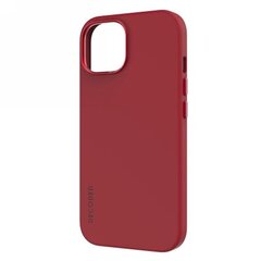 Decoded Leather Case with MagSafe for iPhone 15 - red цена и информация | Чехлы для телефонов | hansapost.ee