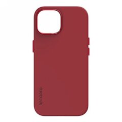 Decoded Leather Case with MagSafe for iPhone 15 - red цена и информация | Чехлы для телефонов | hansapost.ee