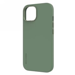 Decoded - silicone protective case for iPhone 15 compatible with MagSafe (sage leaf green) цена и информация | Decoded Мобильные телефоны, Фото и Видео | hansapost.ee