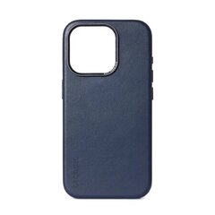 Decoded Leather Case with MagSafe for iPhone 15 Pro Max - blue цена и информация | Чехлы для телефонов | hansapost.ee