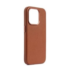 Decoded Leather Case with MagSafe for iPhone 15 Pro - brown цена и информация | Чехлы для телефонов | hansapost.ee