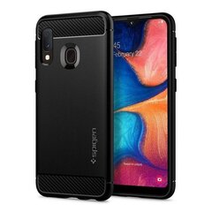 Spigen Rugged Armor Samsung Note 20 N980 czarny|black matte ACS01417 цена и информация | Чехлы для телефонов | hansapost.ee