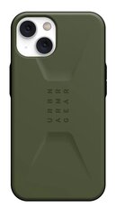 UAG Civilian - protective case for iPhone 14 Pro (olive) цена и информация | Чехлы для телефонов | hansapost.ee