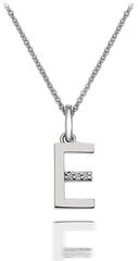 Hõbedast kaelakee naistele Hot Diamonds Micro E Classic DP405 price and information | Necklaces | hansapost.ee