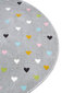 Hanse Home laste vaip Little Hearts 140x140 cm цена и информация | Vaibad | hansapost.ee