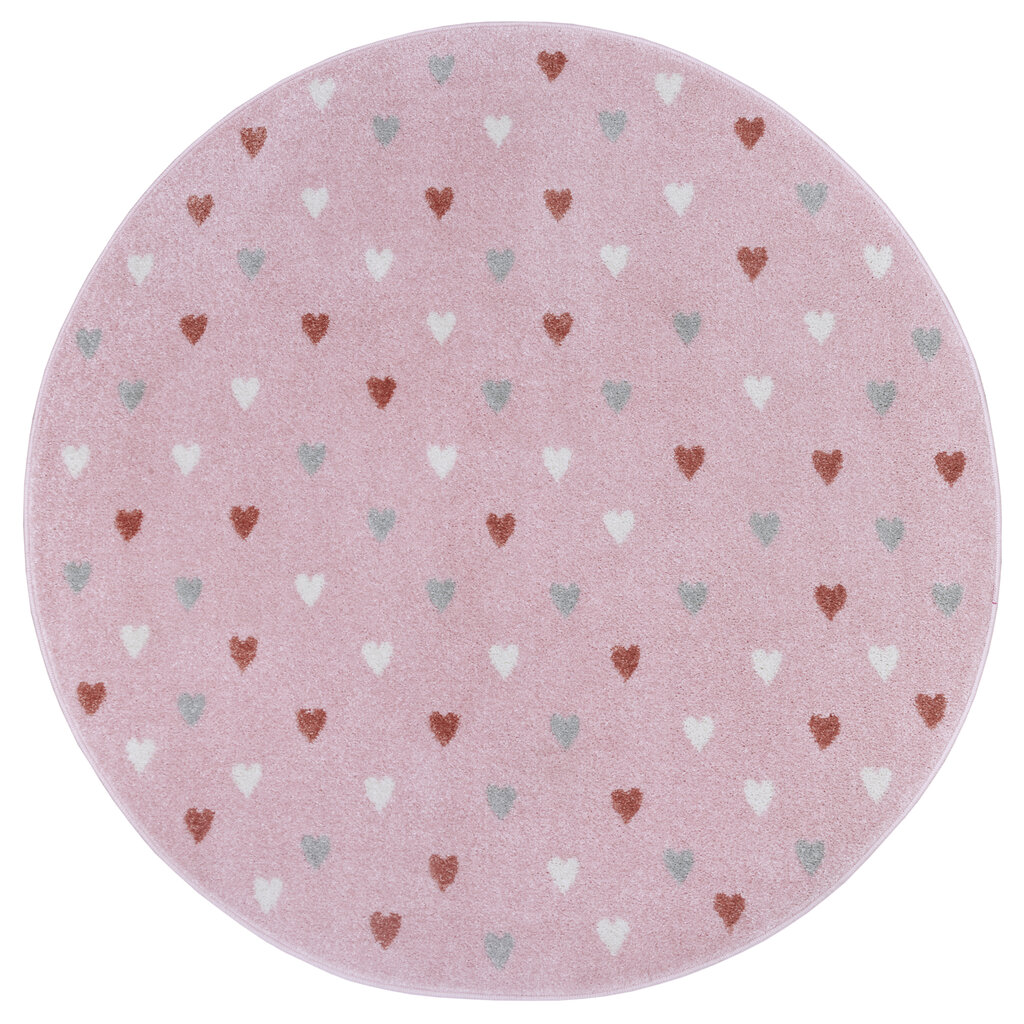 Hanse Home laste vaip Little Hearts 100x100 cm цена и информация | Vaibad | hansapost.ee