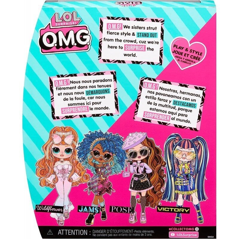 Nukk L.O.L. Surprise OMG Core - Jams hind ja info | Mänguasjad tüdrukutele | hansapost.ee