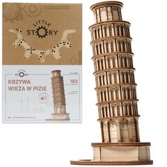 Деревянная собираемая модель Пизанская башня Little Story, 183 д. цена и информация | Конструкторы и кубики | hansapost.ee