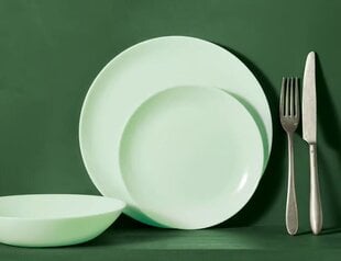Luminarc õhtusöögiserviis Diwali, 18-osaline цена и информация | Посуда, тарелки, обеденные сервизы | hansapost.ee