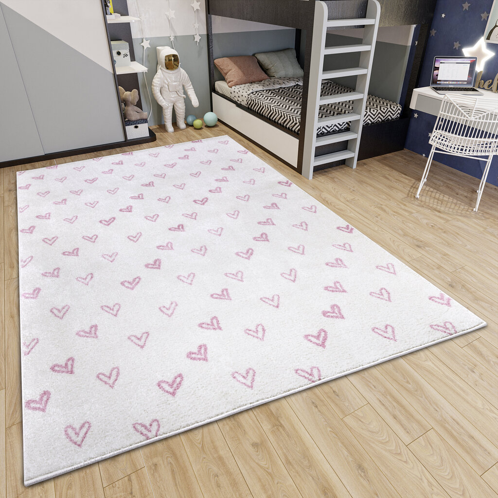 Hanse Home laste vaip Adventures Hearts 120x170 cm цена и информация | Vaibad | hansapost.ee