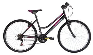 Женский горный велосипед Coppi 26", черный цвет цена и информация | Велосипеды | hansapost.ee