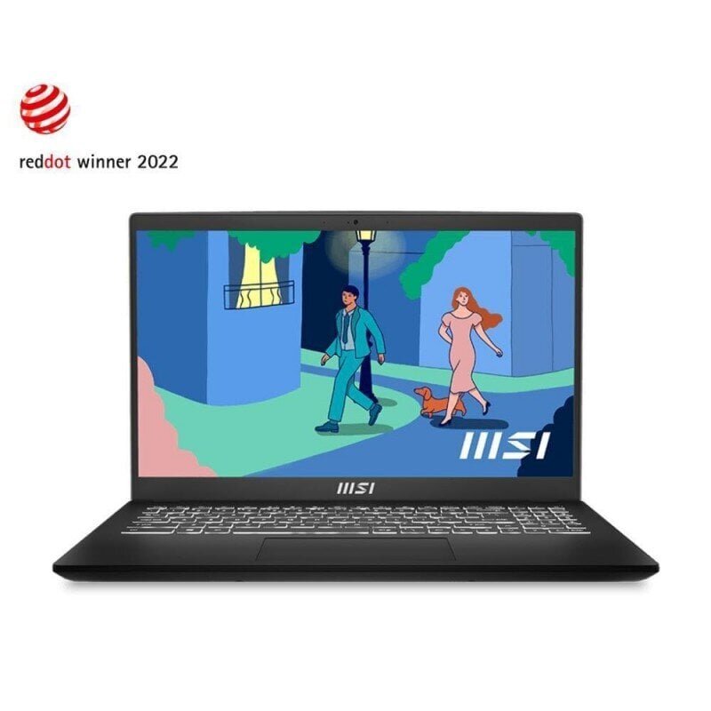 MSI i7-1255U 15,6 RAM 16 GB SSD 512 GB Intel Iris Xe Graphics Windows 11 Home hind ja info | Sülearvutid | hansapost.ee