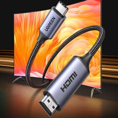 Ugreen USB-C/HDMI, 1.5 m цена и информация | Кабели и провода | hansapost.ee