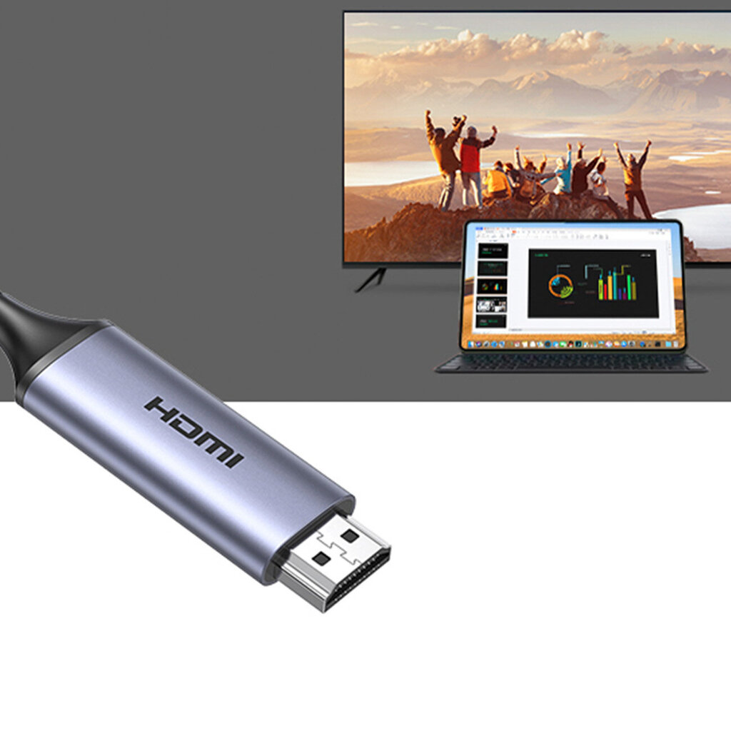 Ugreen USB-C/HDMI, 1.5 m hind ja info | Juhtmed ja kaablid | hansapost.ee
