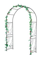 Металлическая арка для растений Garden Line, 135x54x215 см цена и информация | Подставки для цветов, держатели для вазонов | hansapost.ee