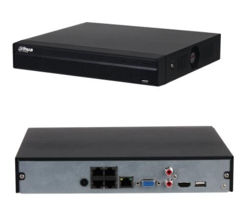 Interneti-videosalvesti Dahua 4poe/nvr4104hs-p-4ks3960g цена и информация | Valvekaamerad | hansapost.ee