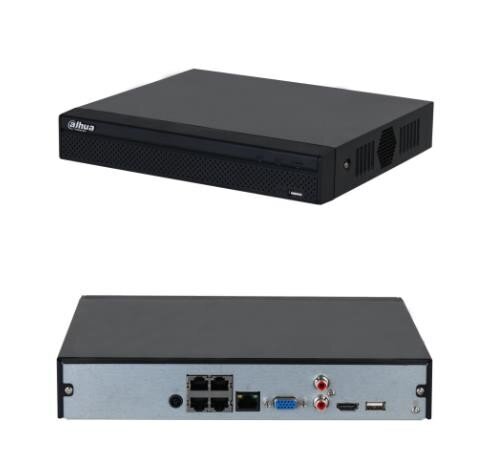 Interneti-videosalvesti Dahua 4ch 4poe/nvr2104hs-p-4ks3 цена и информация | Valvekaamerad | hansapost.ee