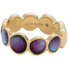 Skagen Красивое позолоченное кольцо из стали Sea Glass SKJ1690710. цена и информация | Кольца | hansapost.ee