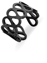 Troli Модное кольцо из черной стали. цена и информация | Кольцо | hansapost.ee
