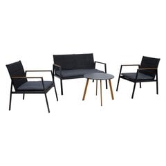 Garden furniture set ABER table, sofa and 2 armchairs цена и информация | Комплекты уличной мебели | hansapost.ee