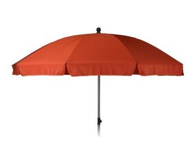 Aiapäikesevari 250 cm, punane hind ja info | Päikesevarjud ja markiisid | hansapost.ee