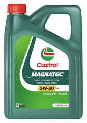 Масло моторное Castrol Magnatec A5 5W-30 синтетическое, 4 л цена и информация | Моторные масла | hansapost.ee