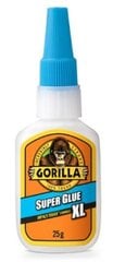 Liim Gorilla Superglue XL, 25g hind ja info | Liimid | hansapost.ee