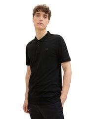Мужская рубашка-поло Tom Tailor, черный цвет цена и информация | Мужские футболки | hansapost.ee