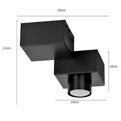 Emibig светильник Optix 1A цена и информация | Потолочные светильники | hansapost.ee
