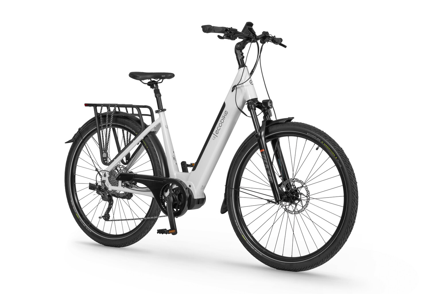 Elektrijalgratas Ecobike LX300 2024, 17", 11,6 AH 48V, valge hind ja info | Elektrijalgrattad | hansapost.ee