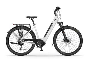 Elektrijalgratas Ecobike LX300 2024, 17", 11,6 AH 48V, valge цена и информация | Электровелосипеды | hansapost.ee