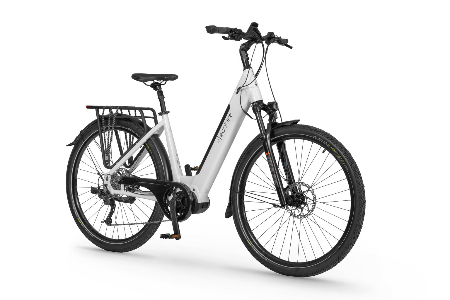 Elektrijalgratas Ecobike LX300 2024, 19", 11,6 AH 48V, valge hind ja info | Elektrijalgrattad | hansapost.ee