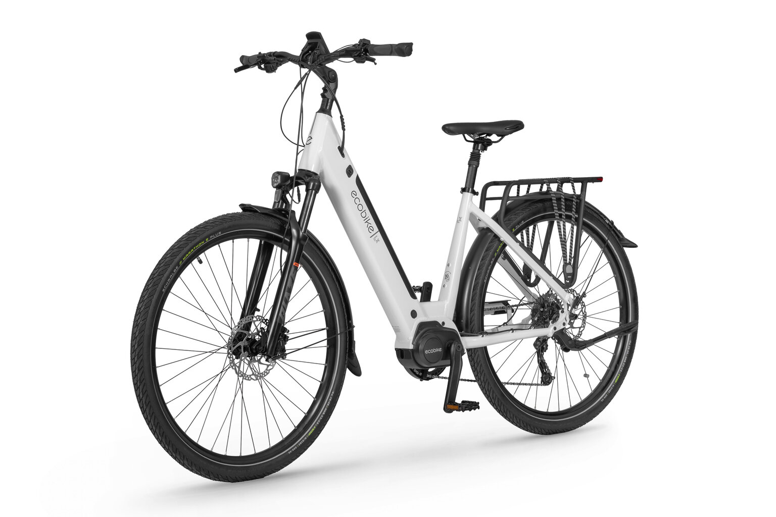 Elektrijalgratas Ecobike LX300 2024, 19", 11,6 AH 48V, valge hind ja info | Elektrijalgrattad | hansapost.ee