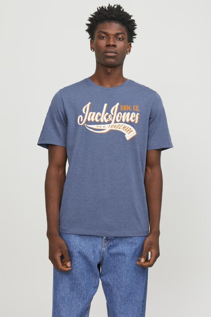 T-särk Jack & Jones 12246690ENSIGNBLUE-L цена и информация | T-särgid meestele | hansapost.ee