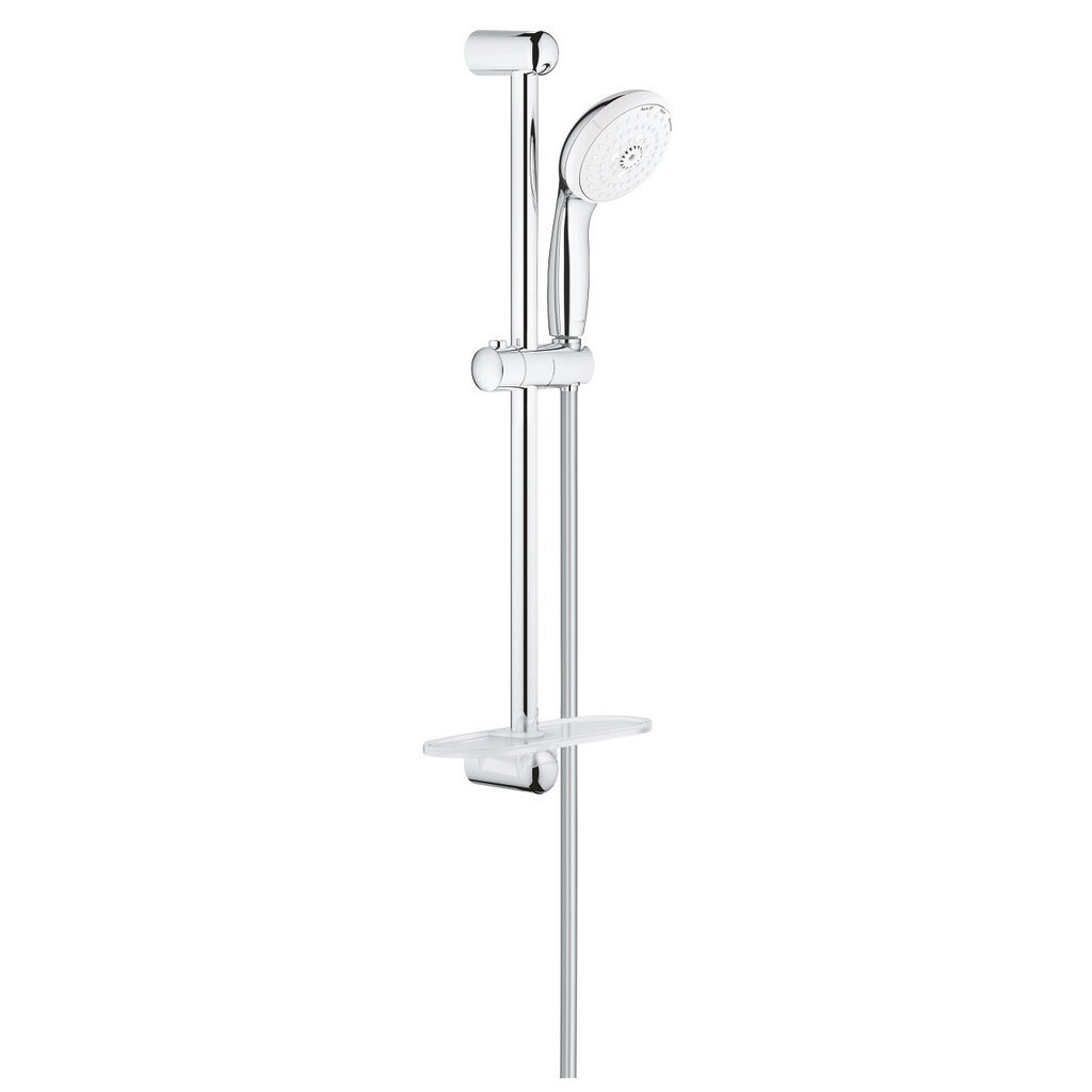 Dušikomplekt Grohe Tempesta III 9,4 l/min. 600mm seebialusega, kroom 27600001 hind ja info | Dušikomplektid ja süsteemid | hansapost.ee