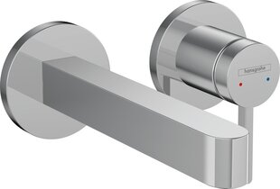 Hansgrohe Finoris двухчастный смеситель для раковины из стены 165мм. хром 76051000 цена и информация | Смесители | hansapost.ee