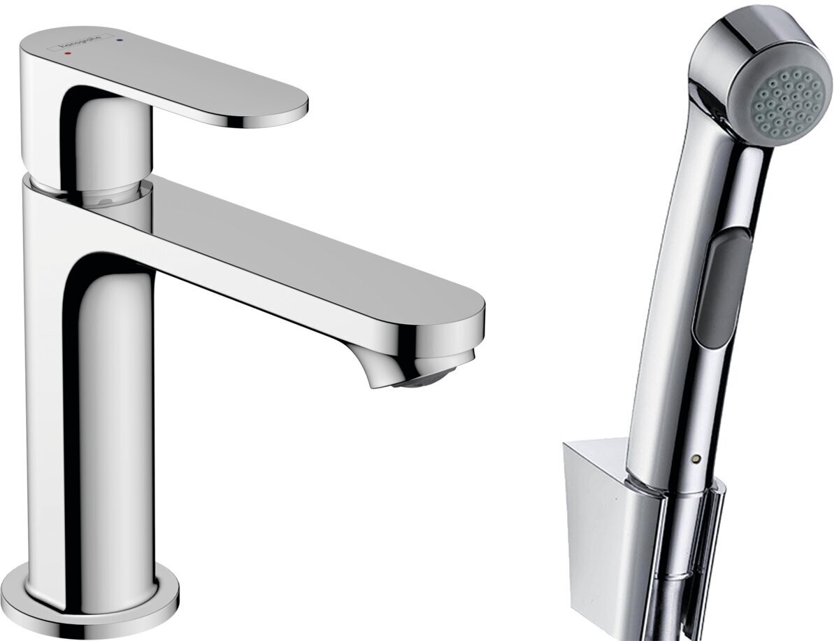 Bideesegisti Hansgrohe Rebris S 110, kroom 72215000 цена и информация | Vannitoa segistid | hansapost.ee