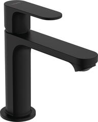 Pop-up valamusegisti Hansgrohe Rebris S 110, matt must 72517670 price and information | Bathroom faucets | hansapost.ee