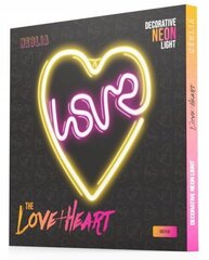 Neon LED Love in the heart wall 25x2x27.5cm USB jaoks цена и информация | Настенные светильники | hansapost.ee