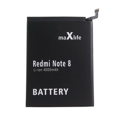 Maxlife battery for Xiaomi Redmi 7 / Redmi Note 8 / 8T BN46 4000mAh цена и информация | Аккумуляторы для телефонов | hansapost.ee