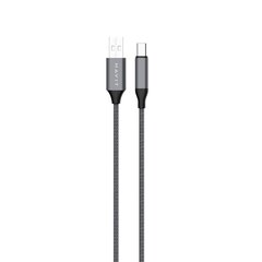 HAVIT cable H693 USB3.0 - USB-C 3A 1,0m grey hind ja info | Mobiiltelefonide kaablid | hansapost.ee