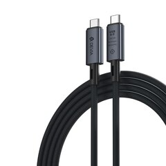 Devia car charger Extreme PD QC 1x USB-C 1x USB 52,5W black + USB-C - Lightning cable цена и информация | Borofone 43757-uniw | hansapost.ee