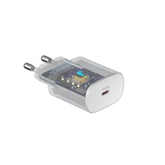 Devia wall charger Smart PD 25W 1x USB-C white + cable USB-C - USB-C цена и информация | Зарядные устройства для телефонов | hansapost.ee