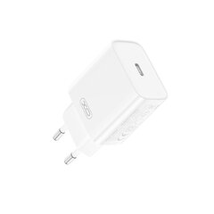 XO wall charger CE15 PD 20W 1x USB-C white цена и информация | Зарядные устройства для телефонов | hansapost.ee