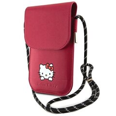 Originaal Hello Kitty käekott nahast, universaalne, roosa hind ja info | Hello Kitty Mobiiltelefonid ja lisatarvikud | hansapost.ee