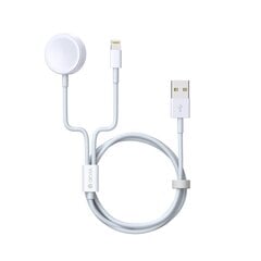 Devia Smart 2in1 V2, Lightning/USB-A, 1 m цена и информация | Аксессуары для смарт-часов и браслетов | hansapost.ee