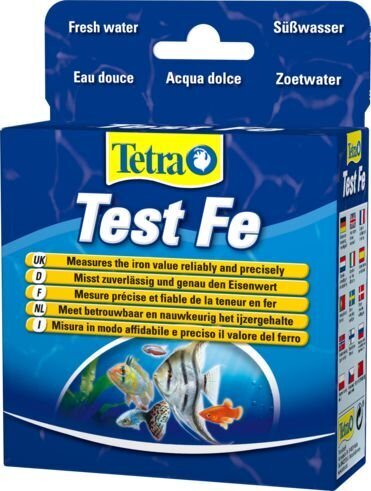 Raua testikomplekt Tetra Test Fe, 10 ml hind ja info | Akvaariumid ja lisatarvikud | hansapost.ee